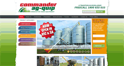 Desktop Screenshot of commanderagquip.com.au
